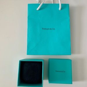 Tiffany & Co Black Velvet Ring Box bundle